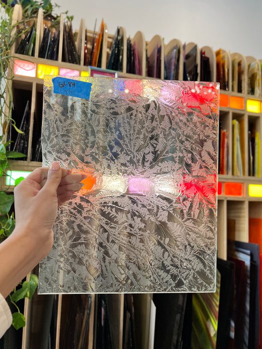Clear Glue Chip Sheet Glass Colorado Glassworks GC89 (12x10in)