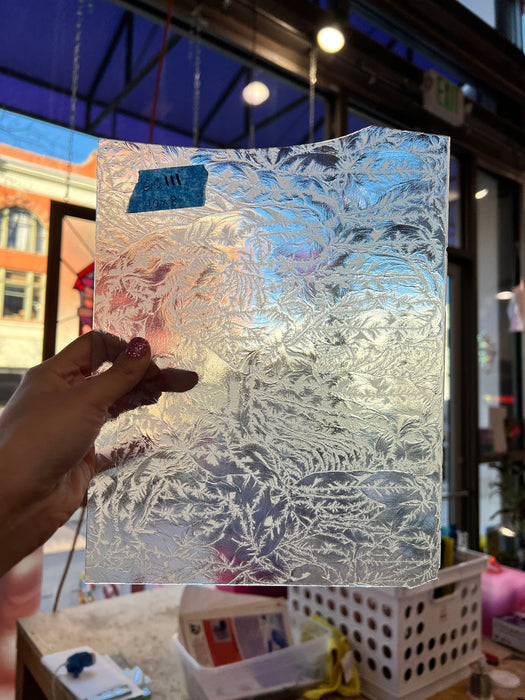 Clear Glue Chip Sheet Glass Colorado Glassworks