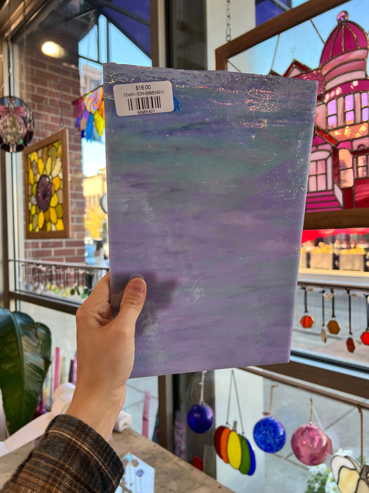 Purple Opaque Iridescent Choice Sheet Glass Colorado Glassworks
