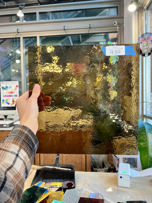 Dark Brown Warm Wissmach Sheet Glass Colorado Glassworks