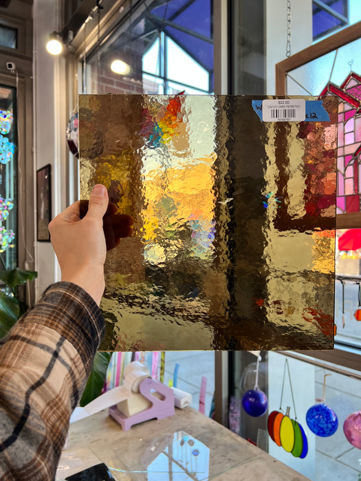 Dark Brown Warm Wissmach Sheet Glass Colorado Glassworks