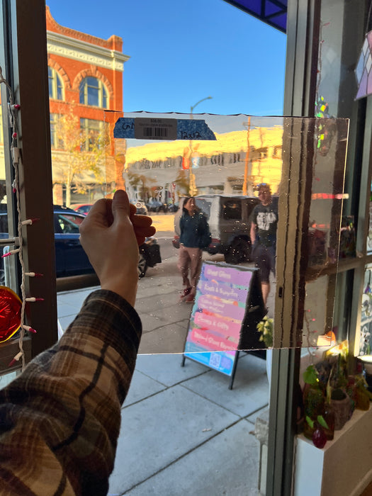 Champagne Transparent German New Antique Sheet Glass Spectrum