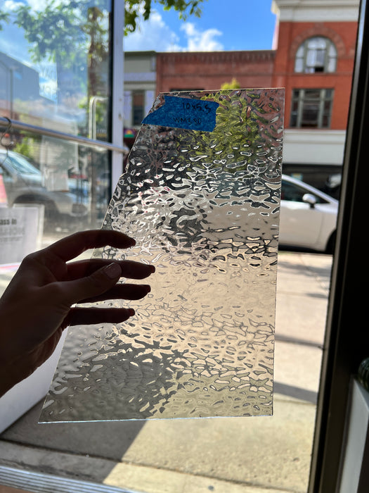 Gray Transparent English Muffle Wissmach Sheet Glass Colorado Glass Works