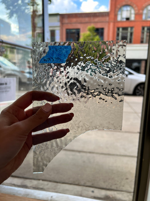 Gray Transparent English Muffle Wissmach Sheet Glass Colorado Glass Works