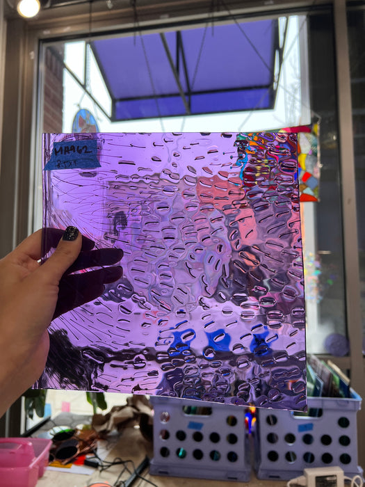 Grape Granular COGW by Monarch Glass Studio Sheet Glass Colorado Glass Works