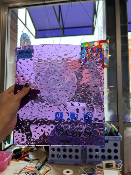Grape Granular COGW by Monarch Glass Studio Sheet Glass Colorado Glass Works
