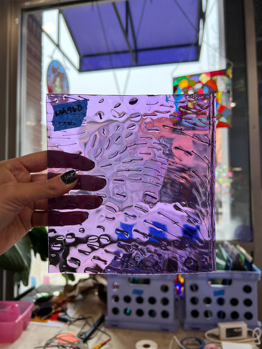 Grape Granular COGW by Monarch Glass Studio Sheet Glass Colorado Glass Works