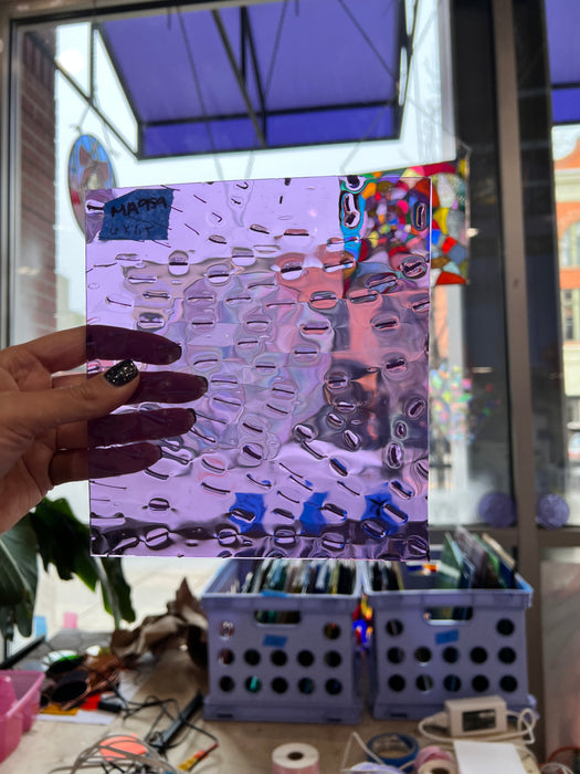 Grape Granular COGW by Monarch Glass Studio Sheet Glass Colorado Glass Works