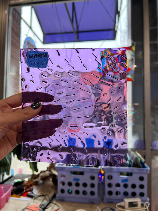 Grape Granular COGW by Monarch Glass Studio Sheet Glass Colorado Glass Works