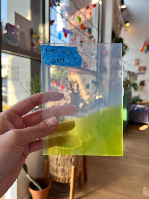 Green Means Go COGW by Monarch Glass Sheet Glass Colorado Glass Works