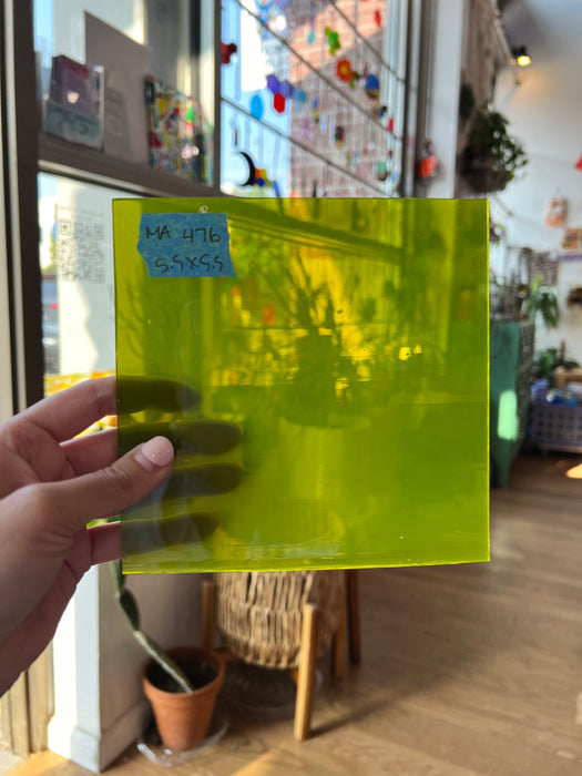 Green Means Go COGW by Monarch Glass Sheet Glass Colorado Glass Works