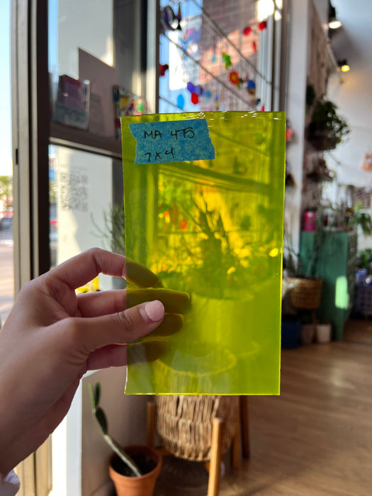 Green Means Go COGW by Monarch Glass Sheet Glass Colorado Glass Works