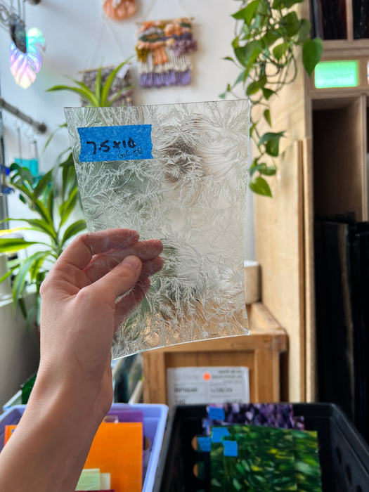 Clear Glue Chip Sheet Glass Colorado Glassworks
