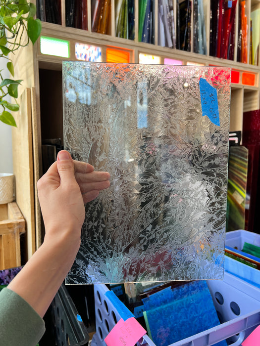 Clear Glue Chip Sheet Glass Colorado Glassworks