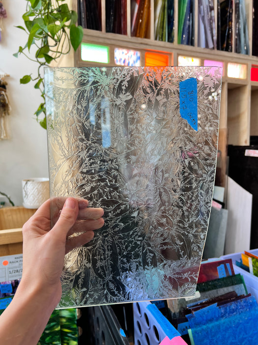 Clear Glue Chip Sheet Glass Colorado Glassworks