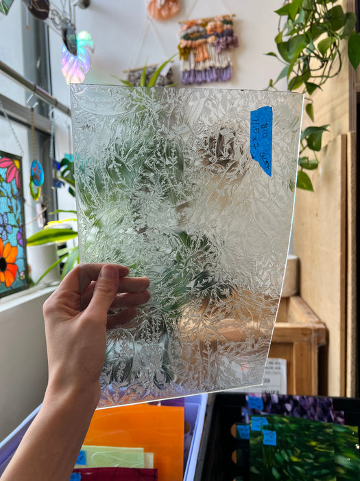 Clear Glue Chip Sheet Glass Colorado Glassworks