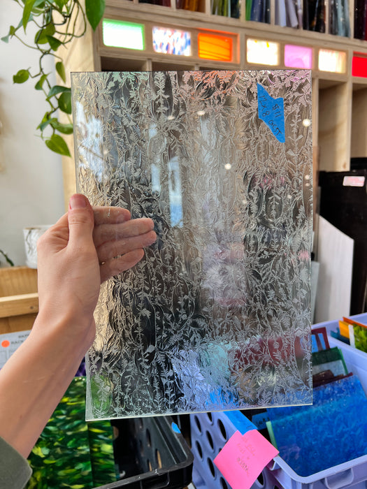 Clear Glue Chip Sheet Glass Colorado Glassworks