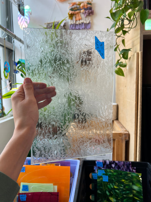 Clear Glue Chip Sheet Glass Colorado Glassworks