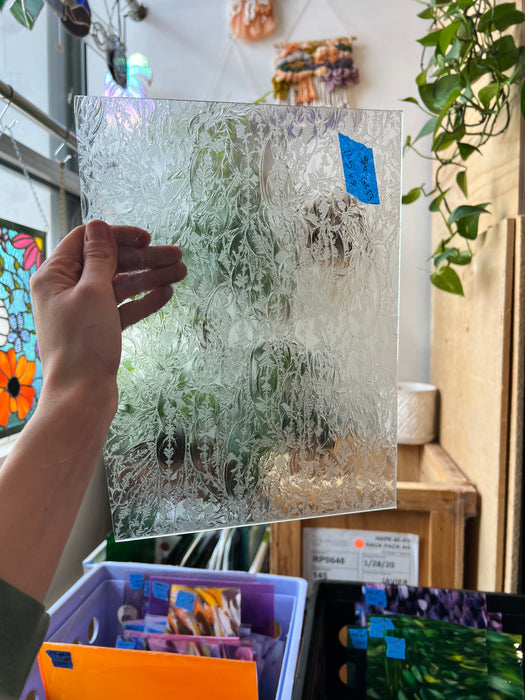 Clear Glue Chip Sheet Glass Colorado Glassworks