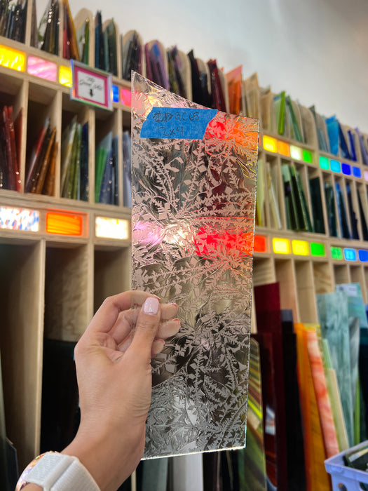 Clear Glue Chip Sheet Glass Colorado Glassworks GC65 (12x4in)