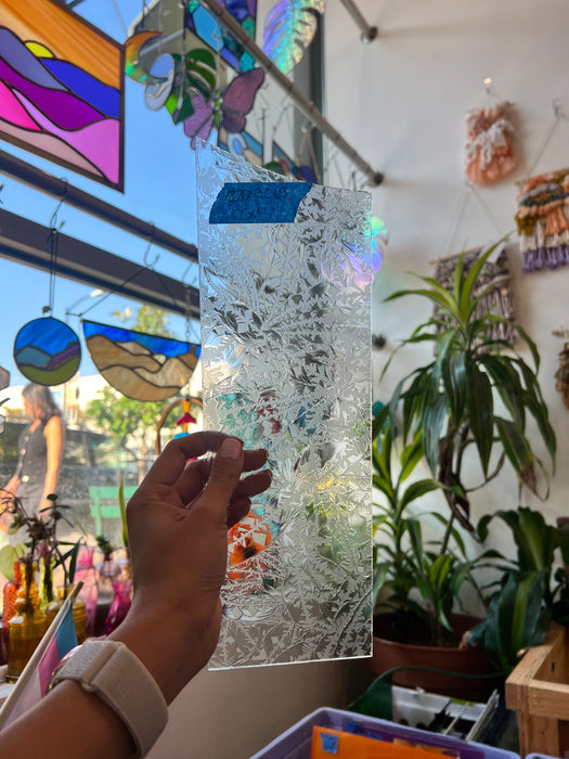 Clear Glue Chip Sheet Glass Colorado Glassworks