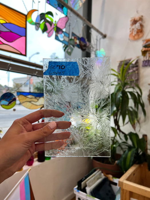 Clear Glue Chip Sheet Glass Colorado Glassworks