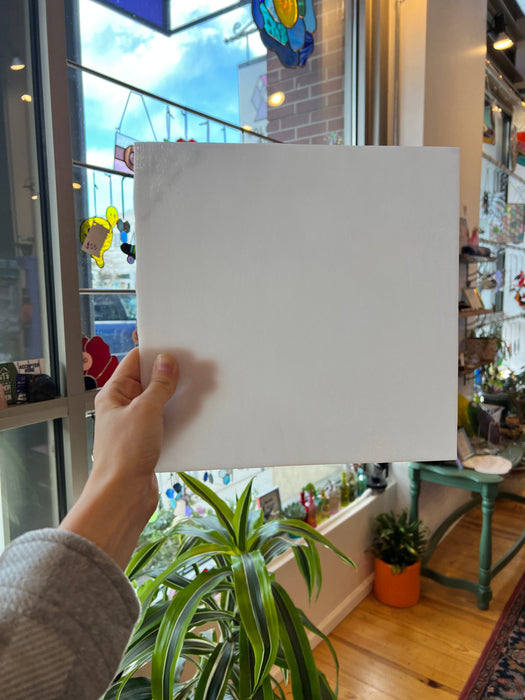 White Opaque Bullseye Fusible 90 COE Sheet Glass Colorado Glassworks