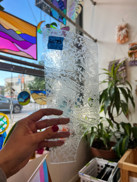 Clear Glue Chip Sheet Glass Colorado Glassworks GC75 (8.5x4in)