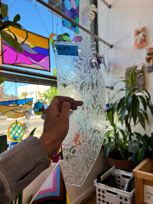 Clear Glue Chip Sheet Glass Colorado Glassworks