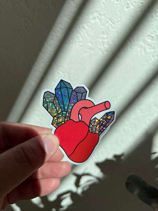 COGW Stickers and Sticker Packs Merch Colorado Glassworks Crystal Heart 3.50