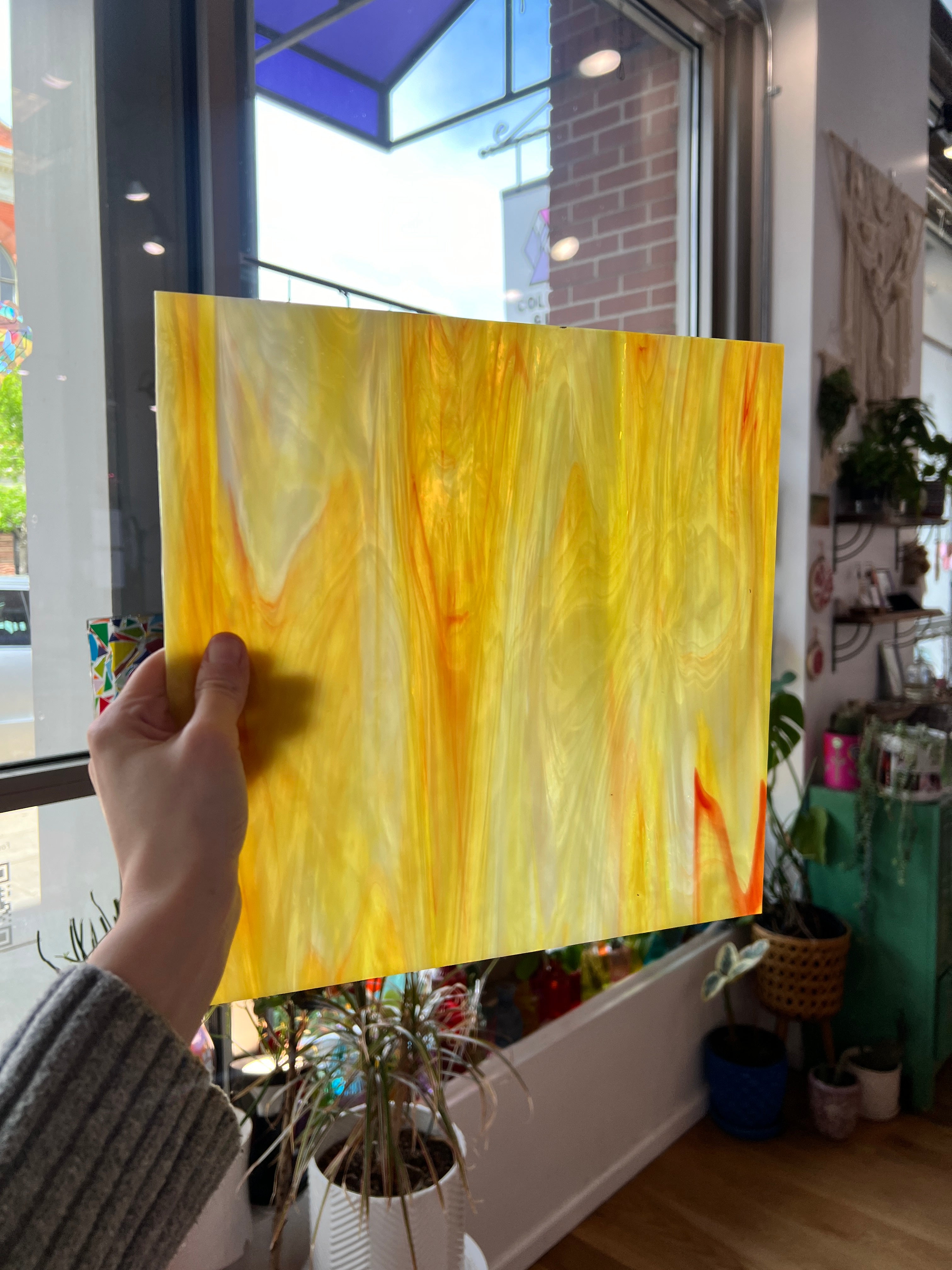 Mimosa Pearl Opal Oceanside Fusible 96 COE – Colorado Glass Works