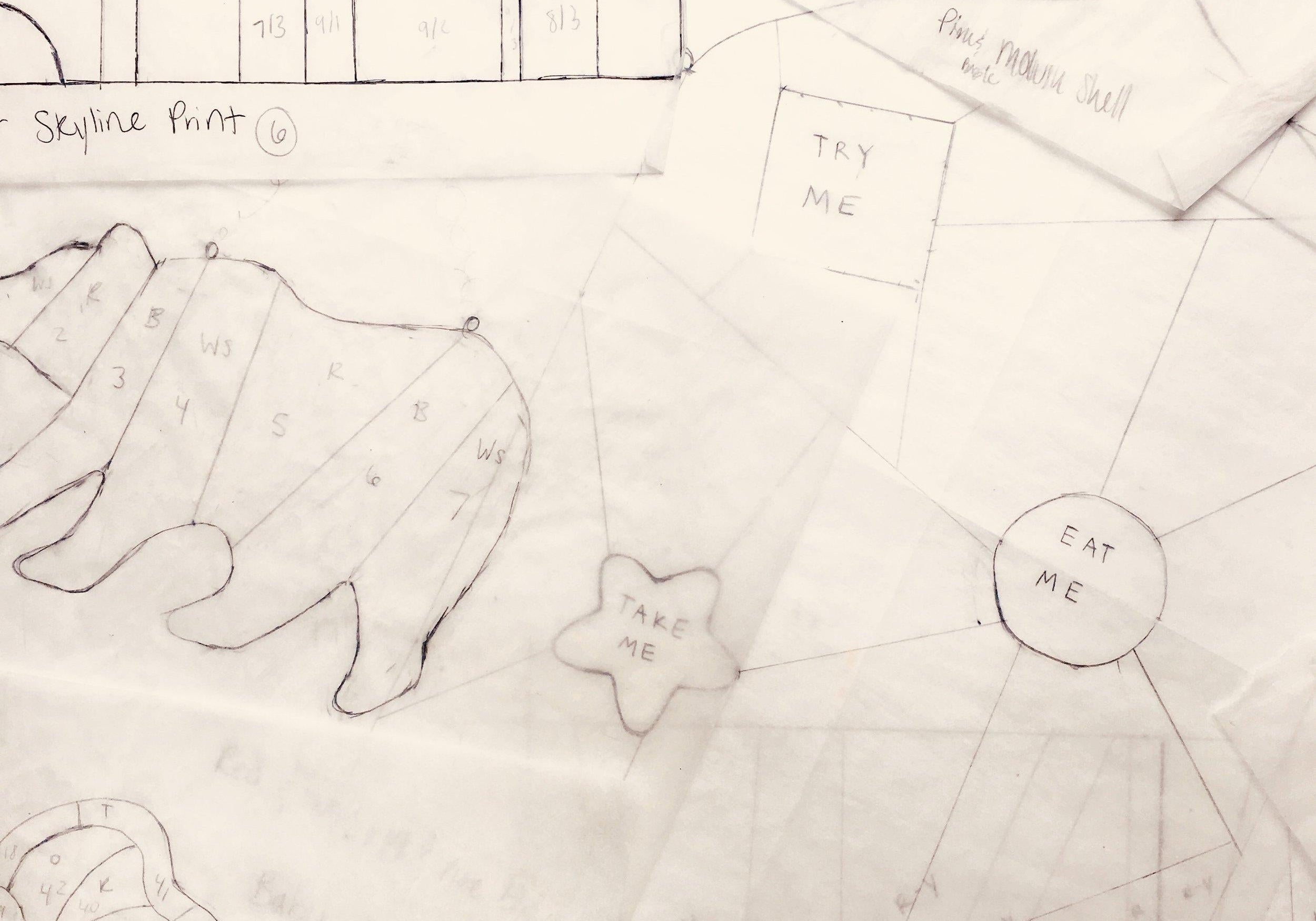 Pattern Drawing for Stained Glass Art
