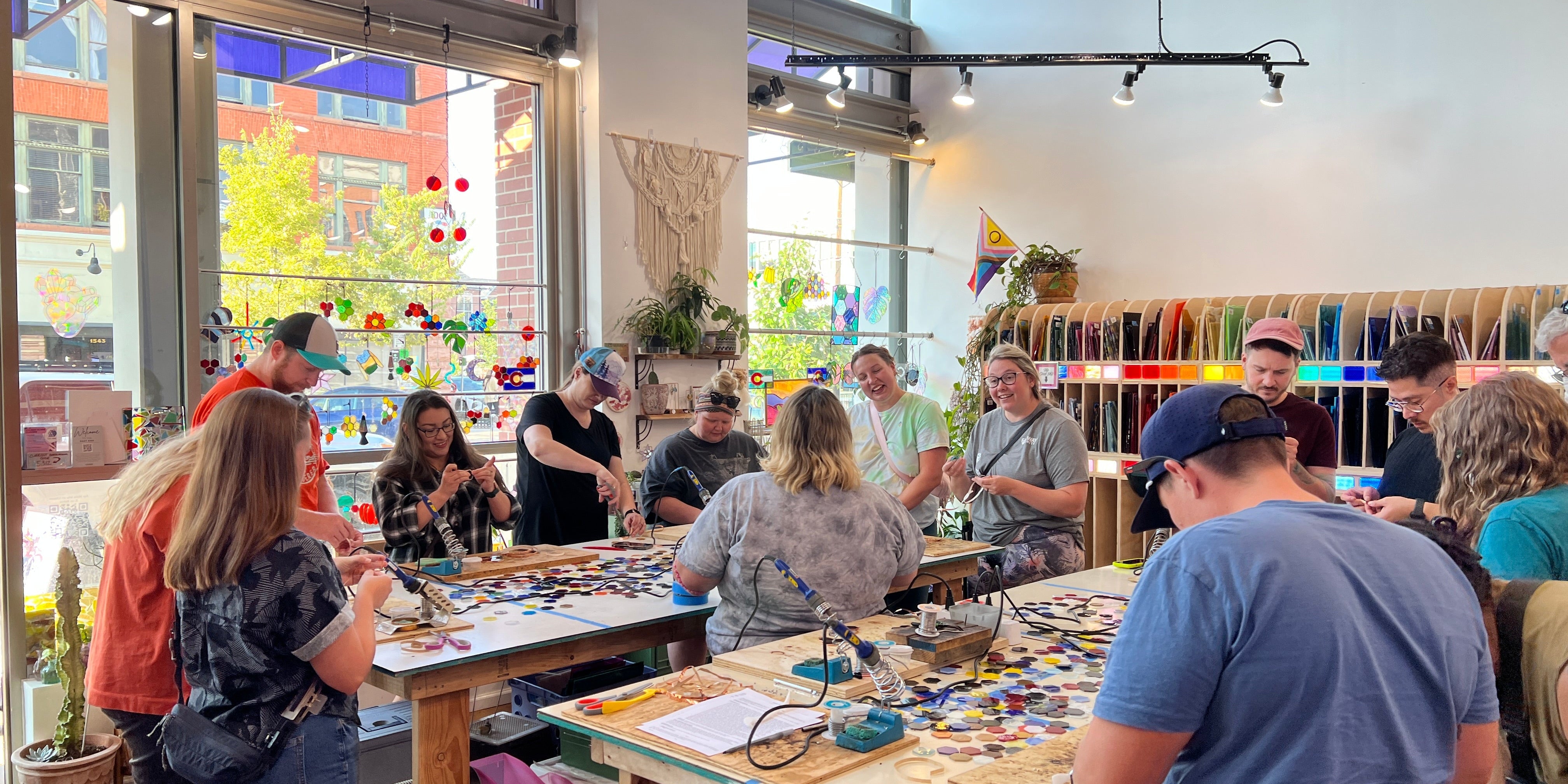 So You Want to Learn Stained Glass? Here's Every Class We Offer...