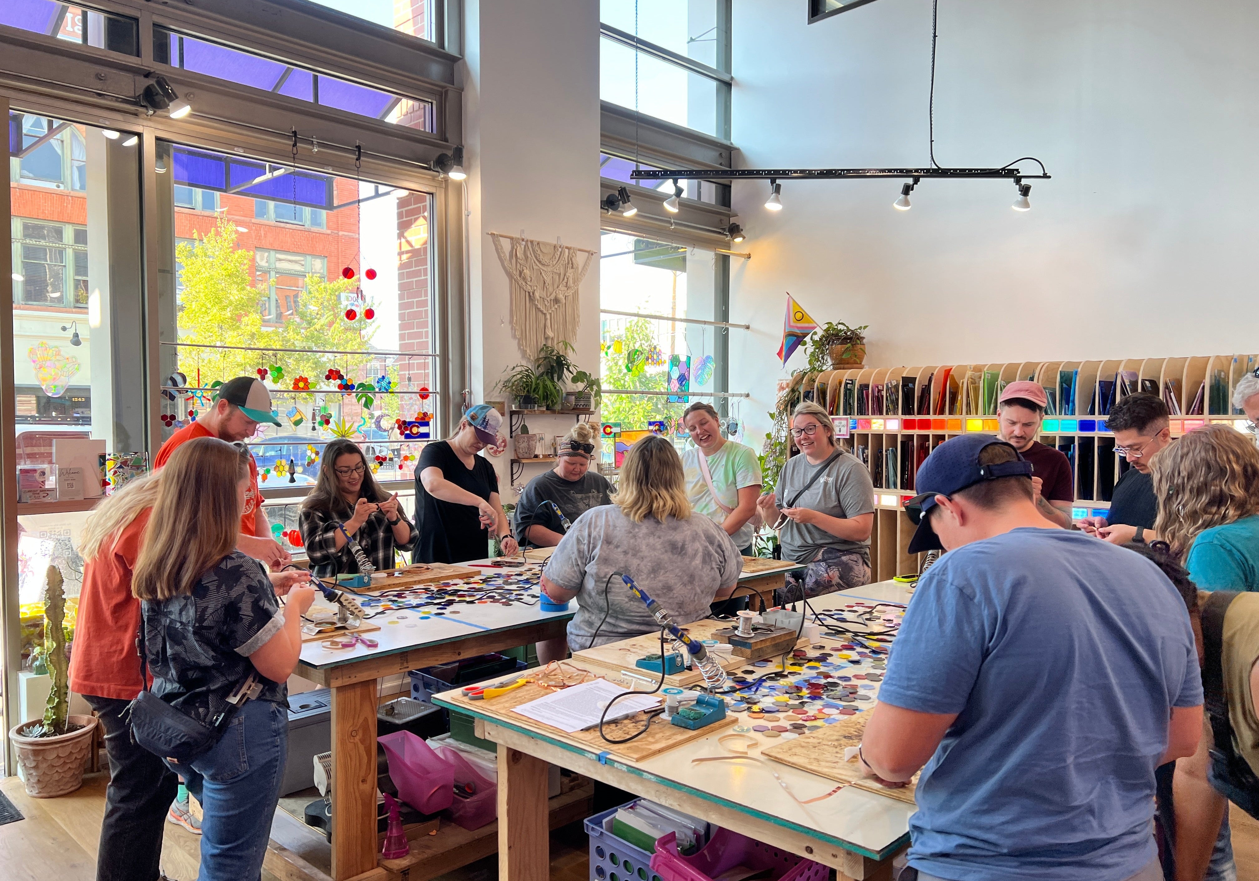 So You Want to Learn Stained Glass? Here's Every Class We Offer...