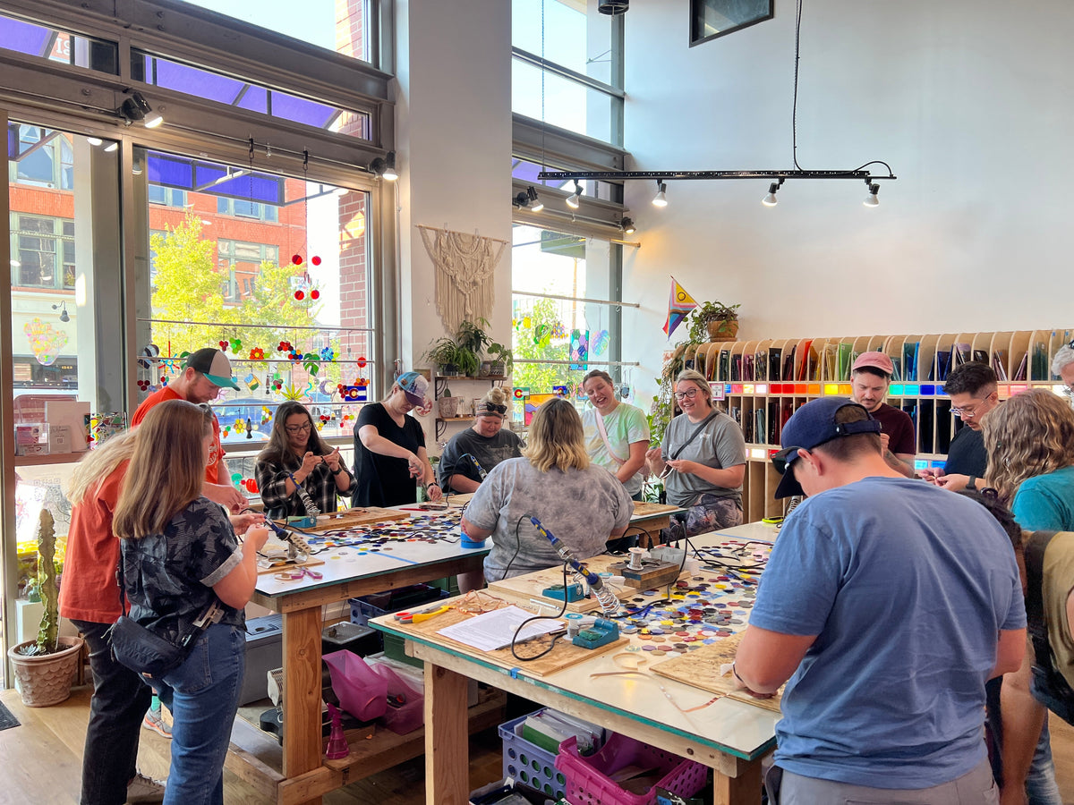 So You Want to Learn Stained Glass? Here's Every Class We Offer...