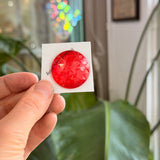 Light Red Jewel - Round (30mm) Tools Colorado Glass Works