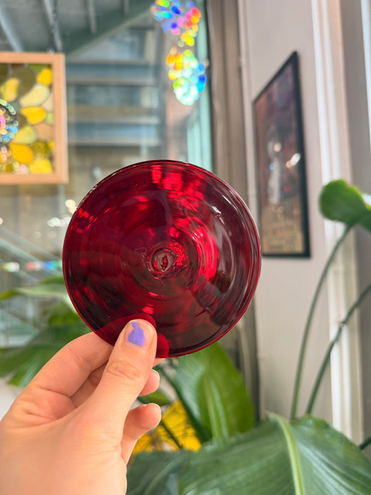3.75 in. Red Rondel Tools Colorado Glass Works