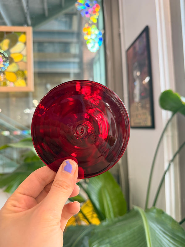 3.75 in. Red Rondel Tools Colorado Glass Works