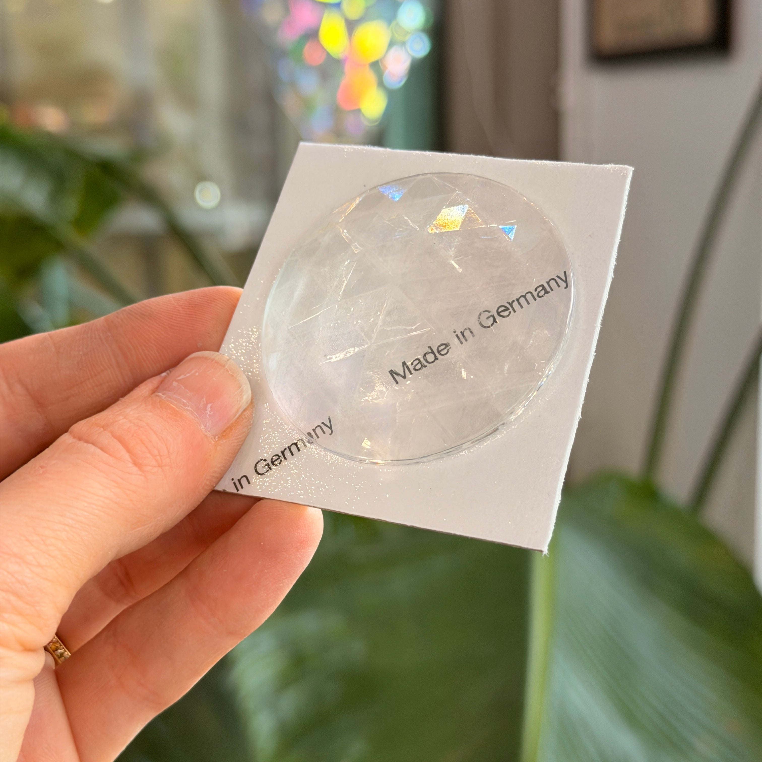 Clear Jewel - Round (50mm)