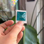 Blue Green (Teal) Jewel - Square (25mm) Tools Colorado Glass Works
