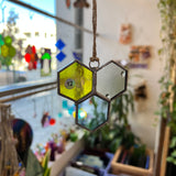 Mini 3-Piece Honeycomb Suncatchers (Multiple Pieces Available!) Colorado Glass Works 12