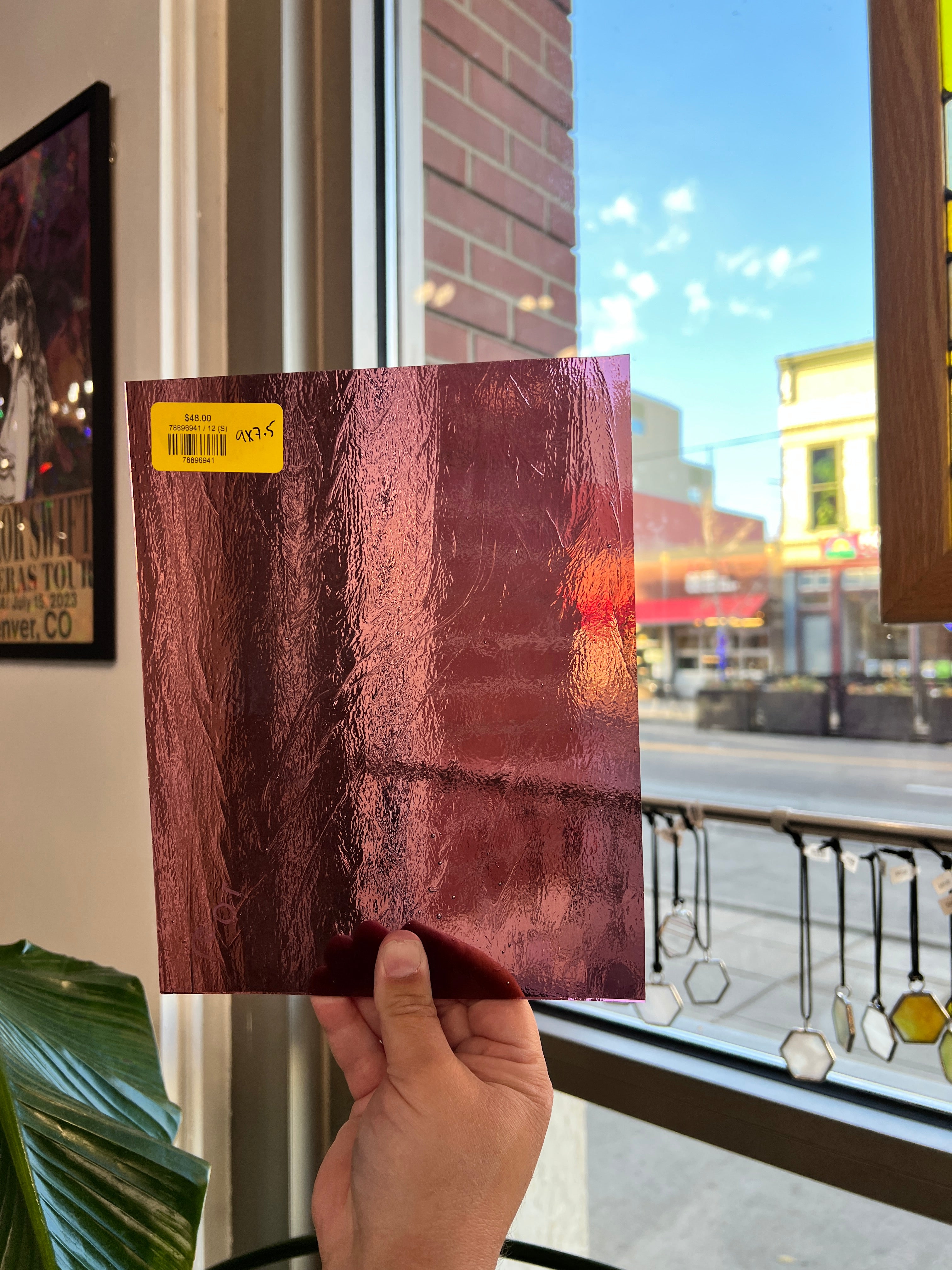 Merlot Optimum 12 (S) Sheet Glass Colorado Glassworks