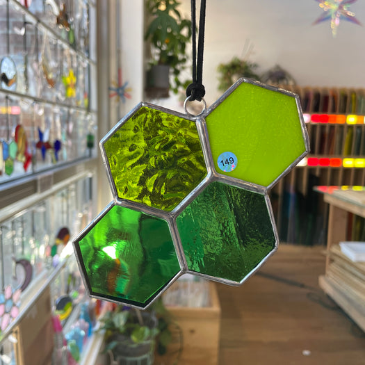 4-Piece Honeycomb Pieces (Multiple Pieces Available!) Colorado Glass Works 149