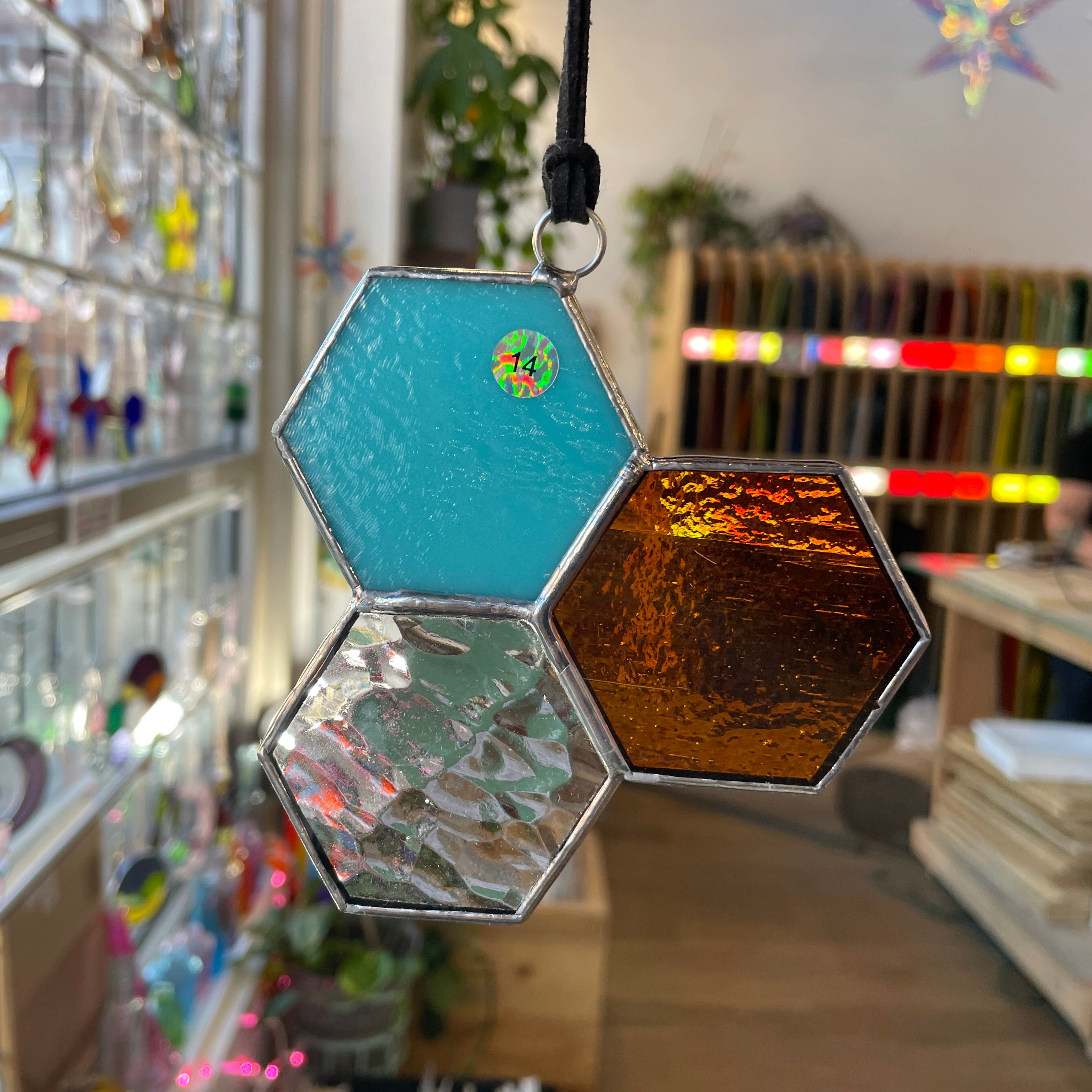 3-Piece Honeycomb Suncatchers (Multiple Pieces Available!)