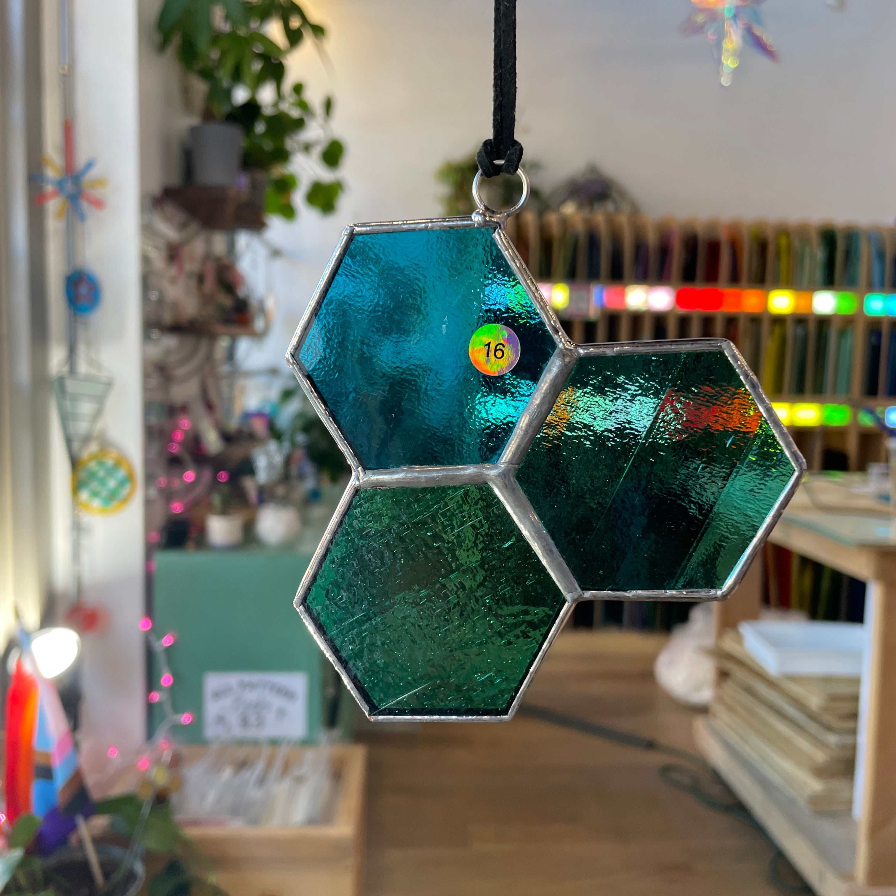 3-Piece Honeycomb Suncatchers (Multiple Pieces Available!)