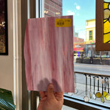 Pink Wispy 18 (S) Sheet Glass Colorado Glassworks