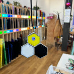 Mini 3-Piece Honeycomb Suncatchers (Multiple Pieces Available!) Colorado Glass Works 19