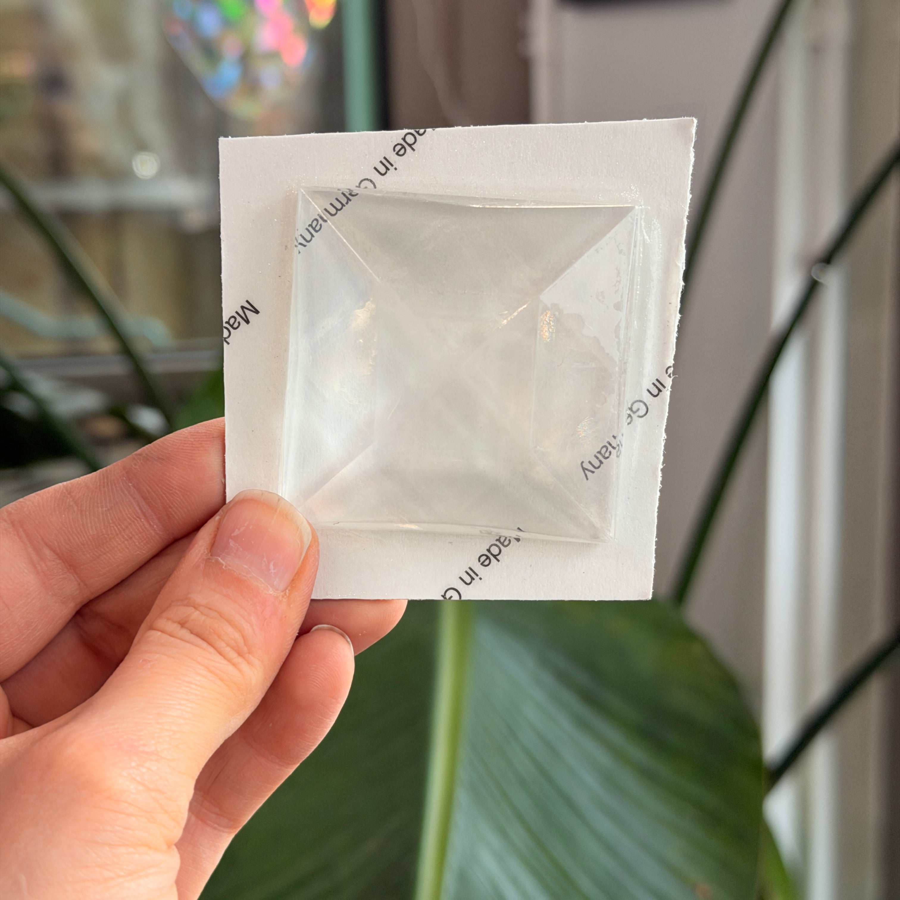 Clear Jewel - Square (50 mm)