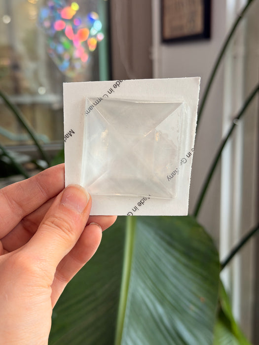 Clear Jewel - Square (50 mm) Tools Colorado Glass Works