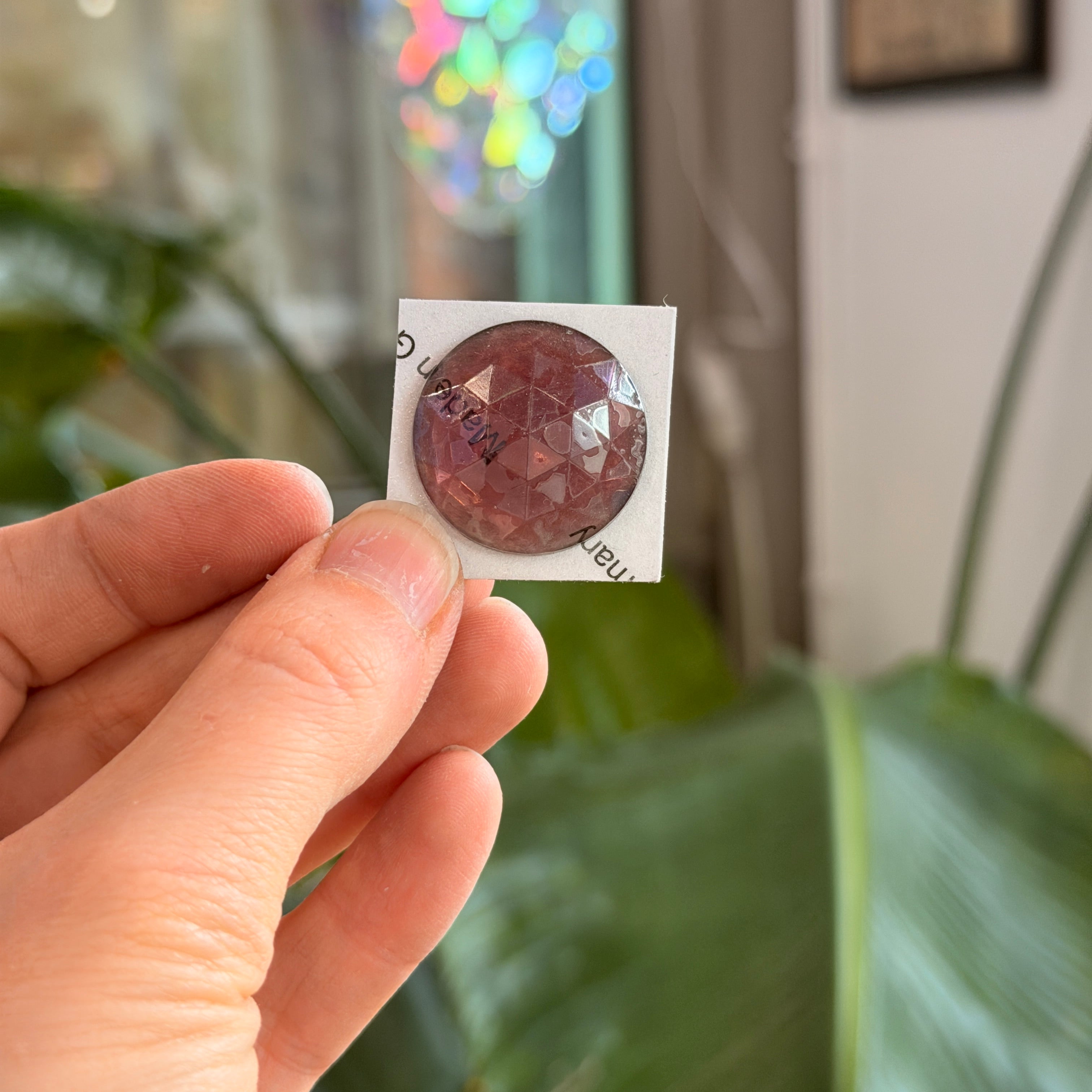 Amethyst Jewel - Round (25mm) Tools Colorado Glass Works